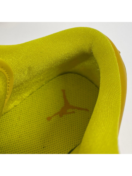 NIKE スニーカー Air Jordan 1 Low Sunny Yellow/24cm