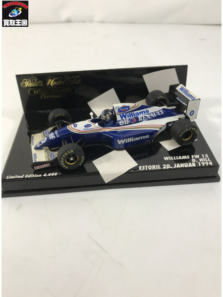 PMA 1/43 ウィリアムズ ルノー FW16 D.ヒル 1994[値下]