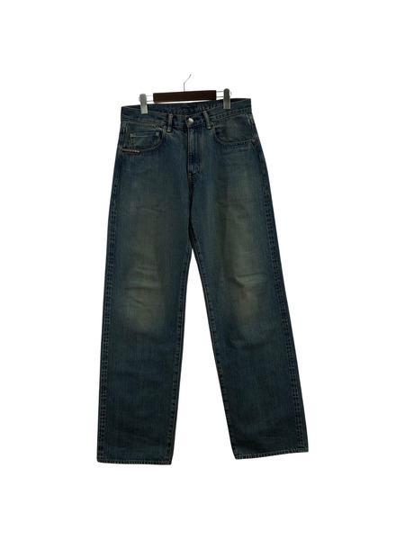 HYSTERIC GLAMOUR ルーズストレートデニムパンツ (W34) インディゴ