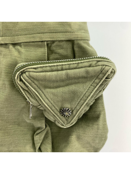 TOGA(VIRILIS) パンツ Cotton cargo pants 44 カーキ