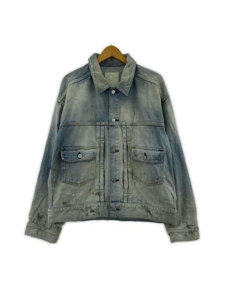 ANCELLM デニムジャケット AGING DENIM JACKET(1)