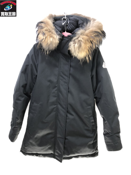 PYRENEX/BORDEAUX FUR/36/黒/ピレネックス[値下]