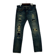 HYSTERIC GLAMOUR デニム・ジーンズ クラッシュデニム