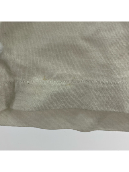 SAINT MICHAEL LS TEE  PINK HEART SM-YS8-0000-020 白 (L)