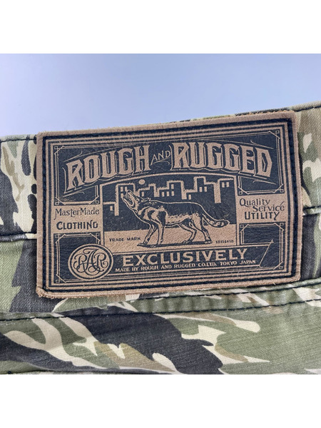 ROUGH and RUGGED パンツ タイガーストライプ(36)