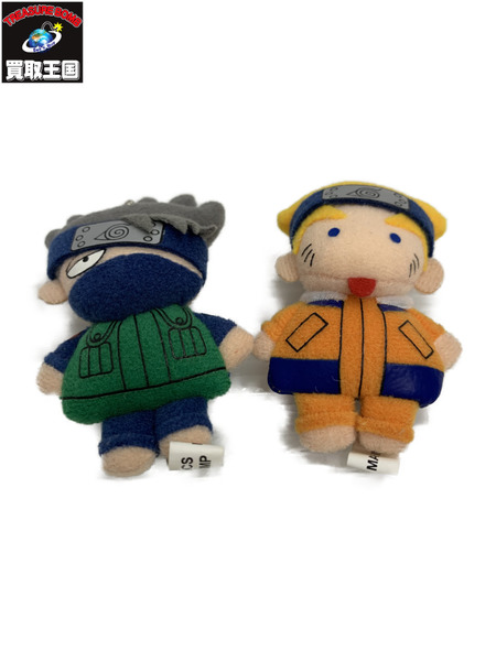 NARUTO ナルト マスコット人形セット　カカシぬいぐるみ　キーホルダーセット