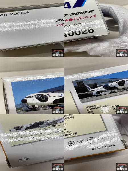 1/400 B767-300ER ANA FLY!パンダ