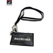 BALENCIAGA キーストラップ フラグメントケース ブラック