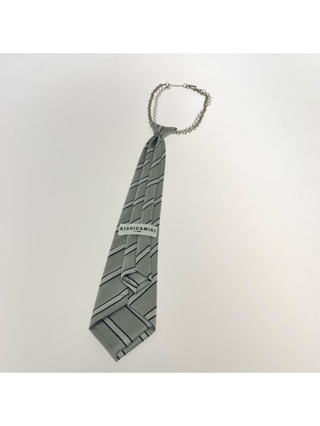 KISHIDAMIKI chain tie ネクタイ型ネックレス
