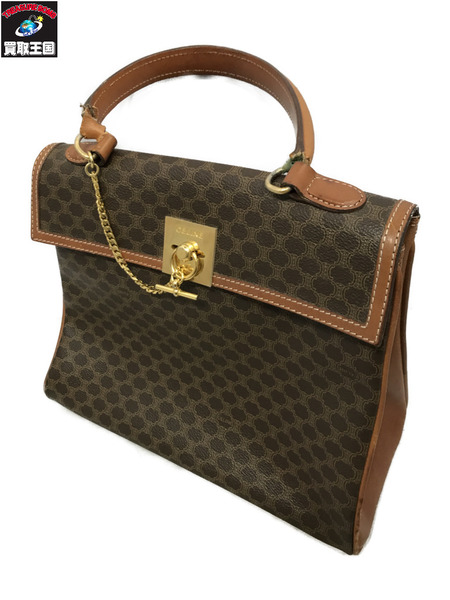 ハンドバッグ CELINE マカダム柄 ハンドバッグ M10