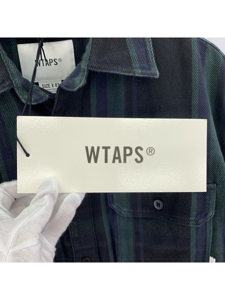 WTAPS 長袖シャツ COTTON.FLANNEL