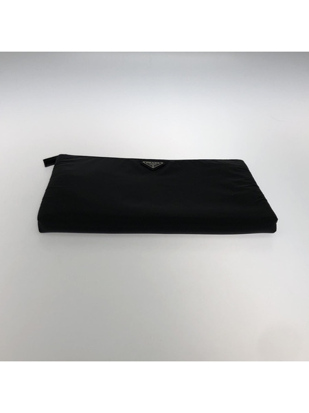 PRADA ナイロンクラッチバッグ 黒[値下]