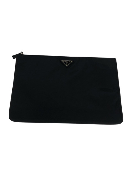 PRADA ナイロンクラッチバッグ 黒[値下]