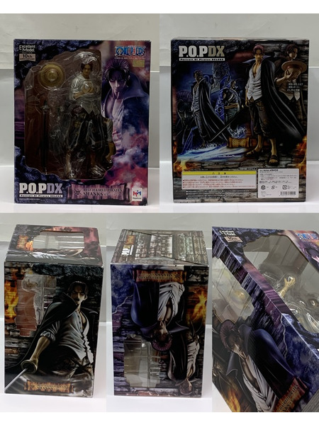 P.O.P ワンピース NEO-DX 赤髪のシャンクス 開封品 ダメージあり Portrait.Of.Pirates ONE PIECE エクセレントモデル 赤髪海賊団