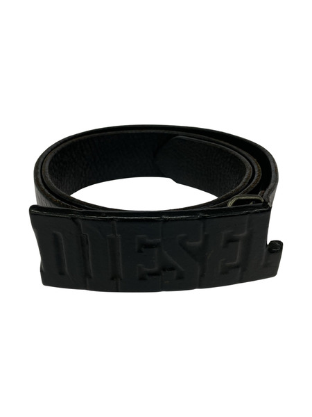 DIESEL ソノ他 00s ロゴバックルベルト BLK