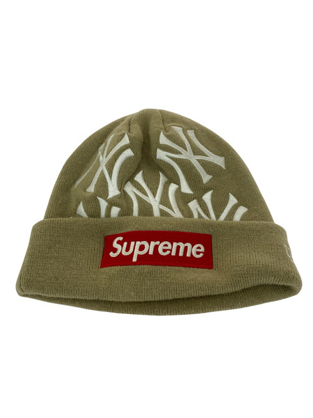 Supreme ニットキャップ new york yankees new era box