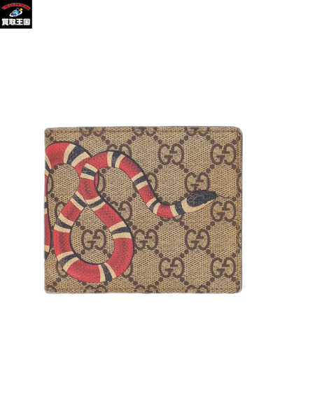 GUCCI/キングスネーク 二つ折り財布　451266