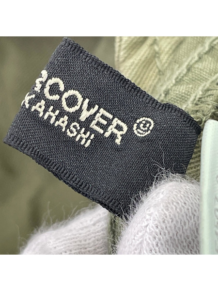 UNDERCOVER パンツ 26SS 立体裁断コットンアーミーパンツ (1) 緑