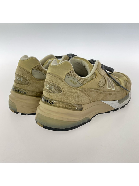 NEW BALANCE スニーカー M992TN TAN ベージュ 27.5cm