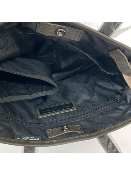 ZERO HALLIBURTON カートトートバッグ 82453 茶 新品[値下]