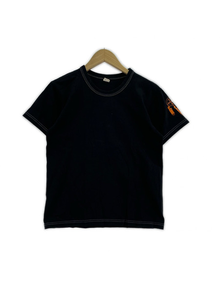 THE FLAT HEAD 半袖Tシャツ・カットソー ロゴ ブラック 36