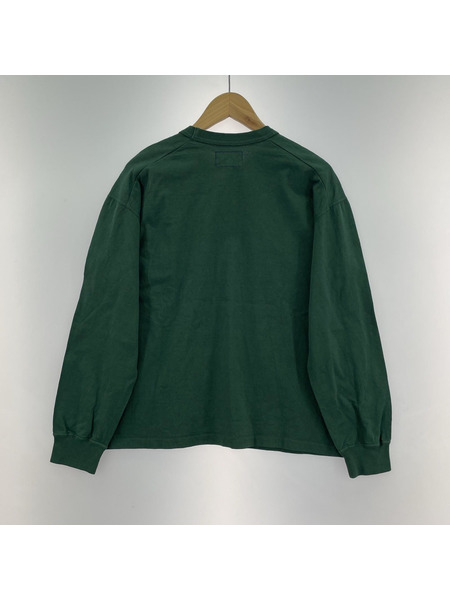 THE NORTH FACE PURPLE LABEL 長袖Tシャツ・カットソー カットソー 緑 (M)[値下]
