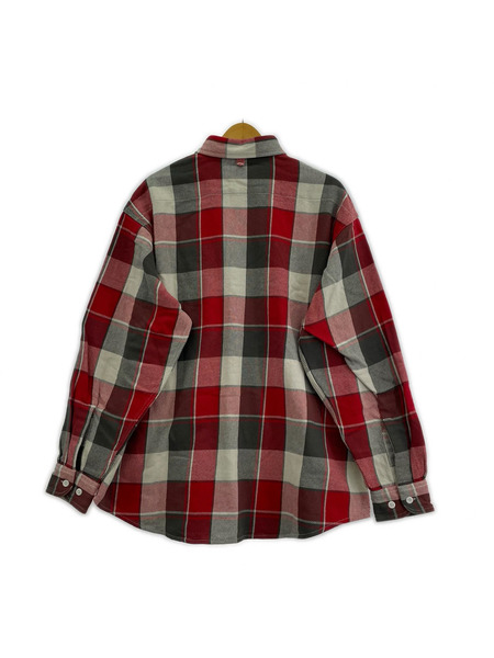 THE NORTH FACE PURPLE LABEL 長袖シャツ nanamica チェックシャツ レッド S