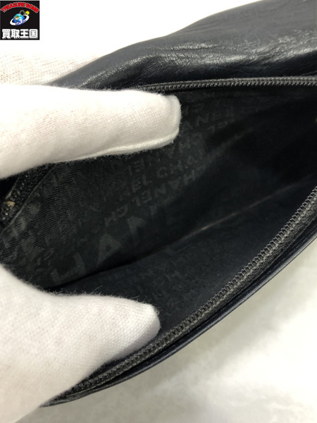 長財布 CHANEL/カンボンライン/ココマーク　使用感