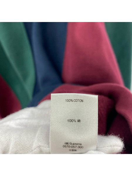 Supreme 18AW Tricolor Hooded Sweatshirt XL マルチカラー