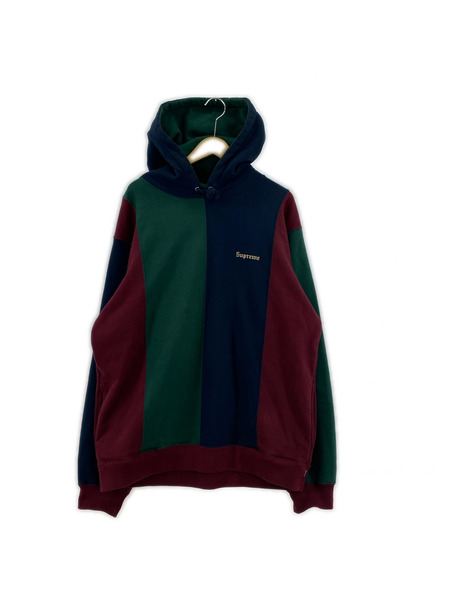Supreme 18AW Tricolor Hooded Sweatshirt XL マルチカラー