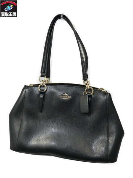 ショルダーバッグ レザー/2WAY/黒