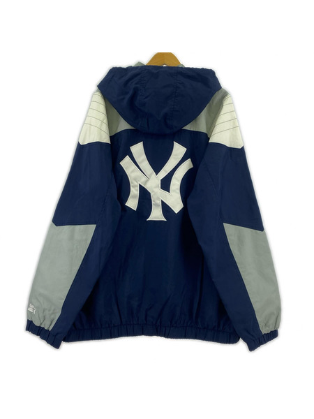 STARTER ジャケット ヤンキース ナイロン ハーフジップ XXL[値下]