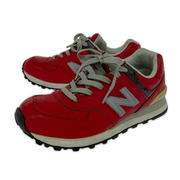 NEW BALANCE スニーカー ML574REJ (25cm) レッド
