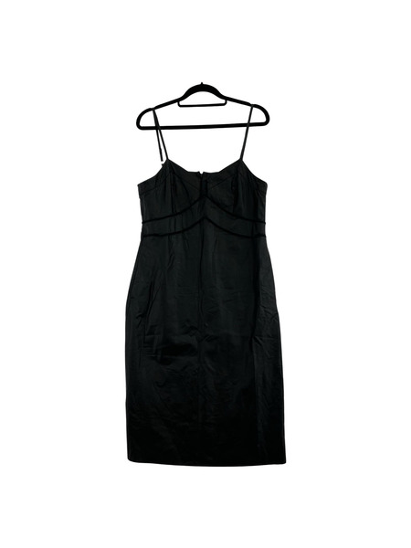 MM6 ノースリーブワンピース フェイクレザー キャミワンピース[値下]