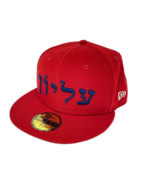 Supreme キャップ ×NEW ERA 23AW Hebrew Cap RED
