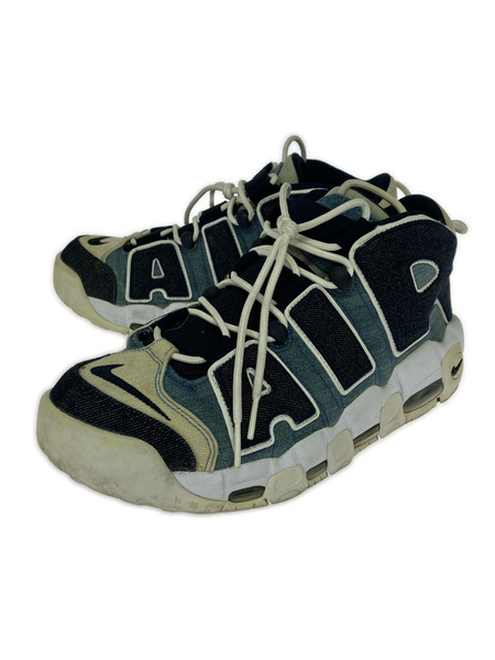 NIKE スニーカー AIR MORE UPTEMPO Denim 27.5cm
