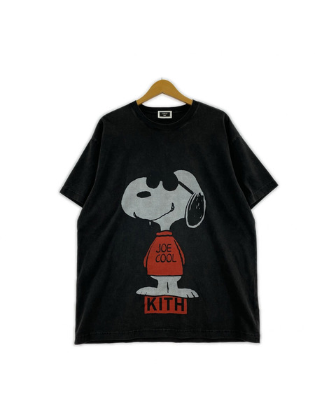 KITH 半袖Tシャツ・カットソー KITH × PEANUTS Tshirt Black L