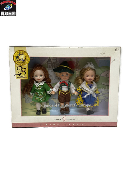 Kelly and Friends Gift Set BARBIE COLLECTOR  Friends of the World Europe