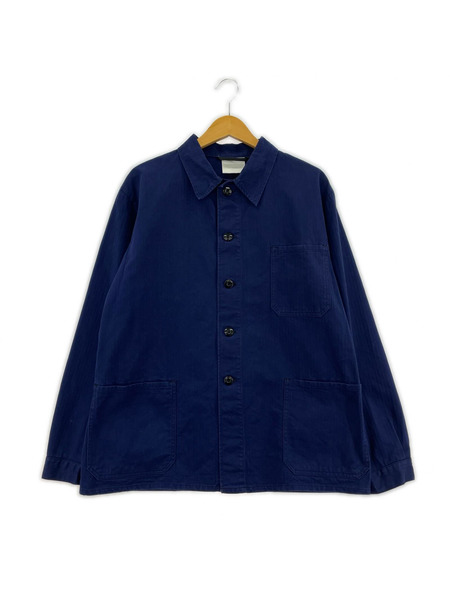 OLD・VINTAGE ジャケット コットンドリル フレンチワークジャケット 青