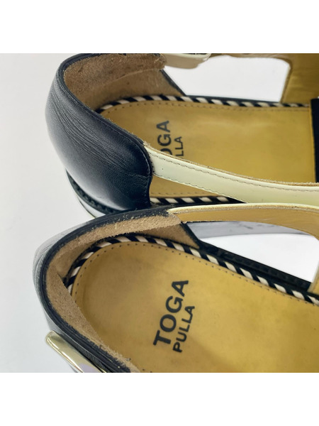 TOGA PULLA シューズ レザー切替 24cm