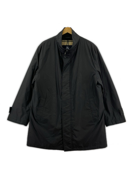 BURBERRY ライナー付キ ダウンバルマカーンコート L ブラック