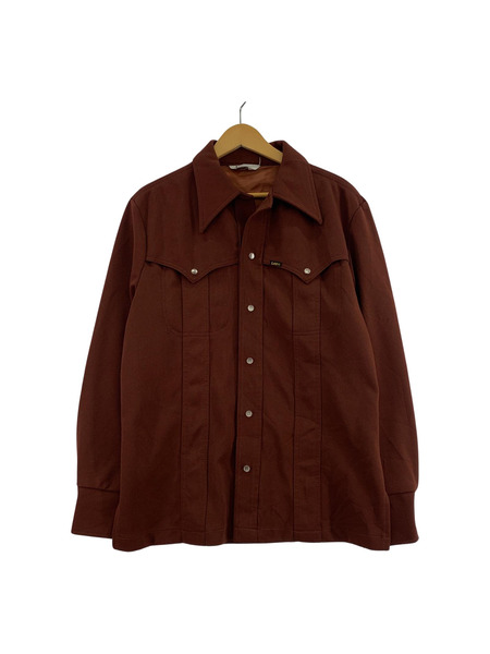 70s lee poly jacket 茶[値下]