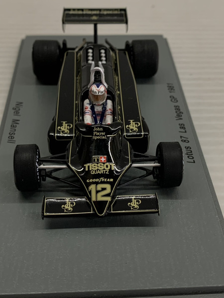 Spark 1/43 ロータス 87 ラスベガスGP 1981 N.マンセル