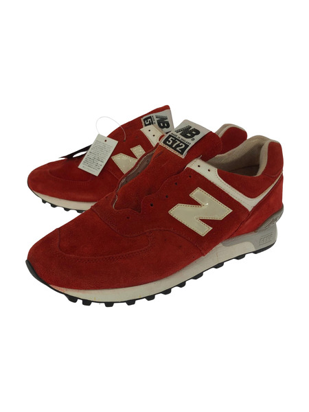 NEW BALANCE スニーカー 観賞用 イングランド製 572 (28cm) 劣化アリ