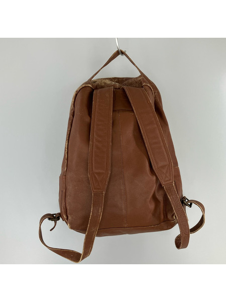 L.L.Bean リュックサック・バックパック レザーリュック ブラウン