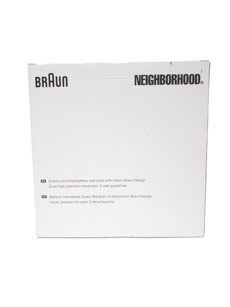 NEIGHBORHOOD その他 ×BRAUN 壁掛け時計