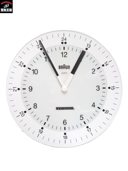 NEIGHBORHOOD その他 ×BRAUN 壁掛け時計