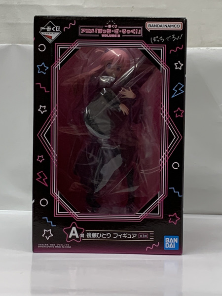 一番くじ アニメ ぼざろ VOLUME ３ A賞 後藤ひとり フィギュア 未開封 外箱ダメージあり ぼっち・ざ・ろっく！ ぼっちちゃん 