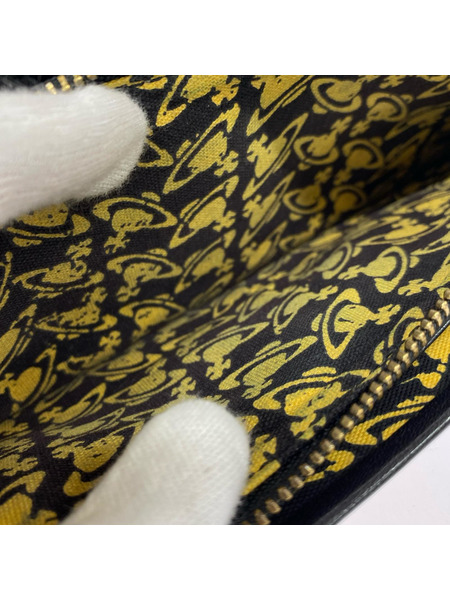 Vivienne Westwood 長財布 レザー ブラック