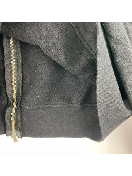 A BATHING APE パーカー（ジップアップ） シャークパーカー   BLK   L